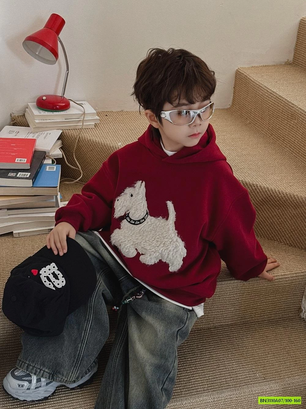 HOODIE CÚN NỈ BÔNG