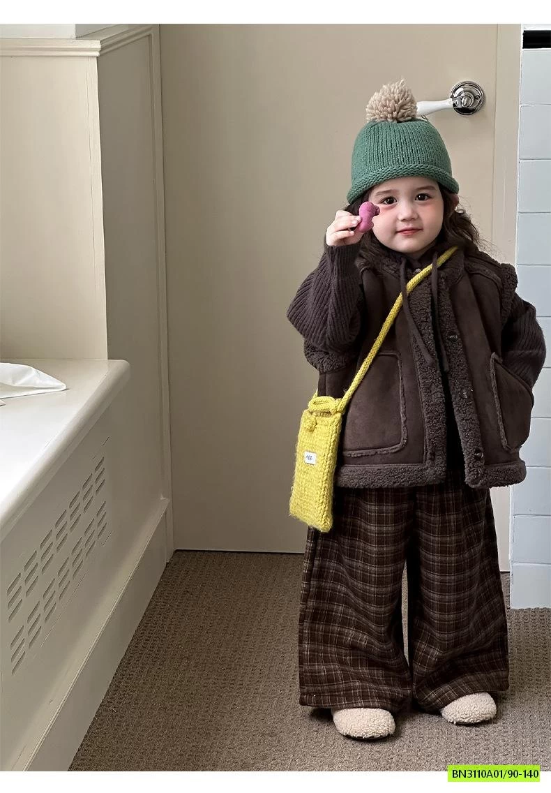 KHOÁC GILE LÔNG CỪU VINTAGE