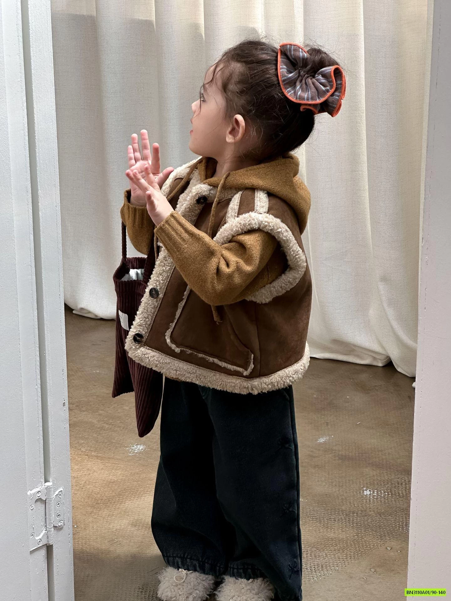 KHOÁC GILE LÔNG CỪU VINTAGE