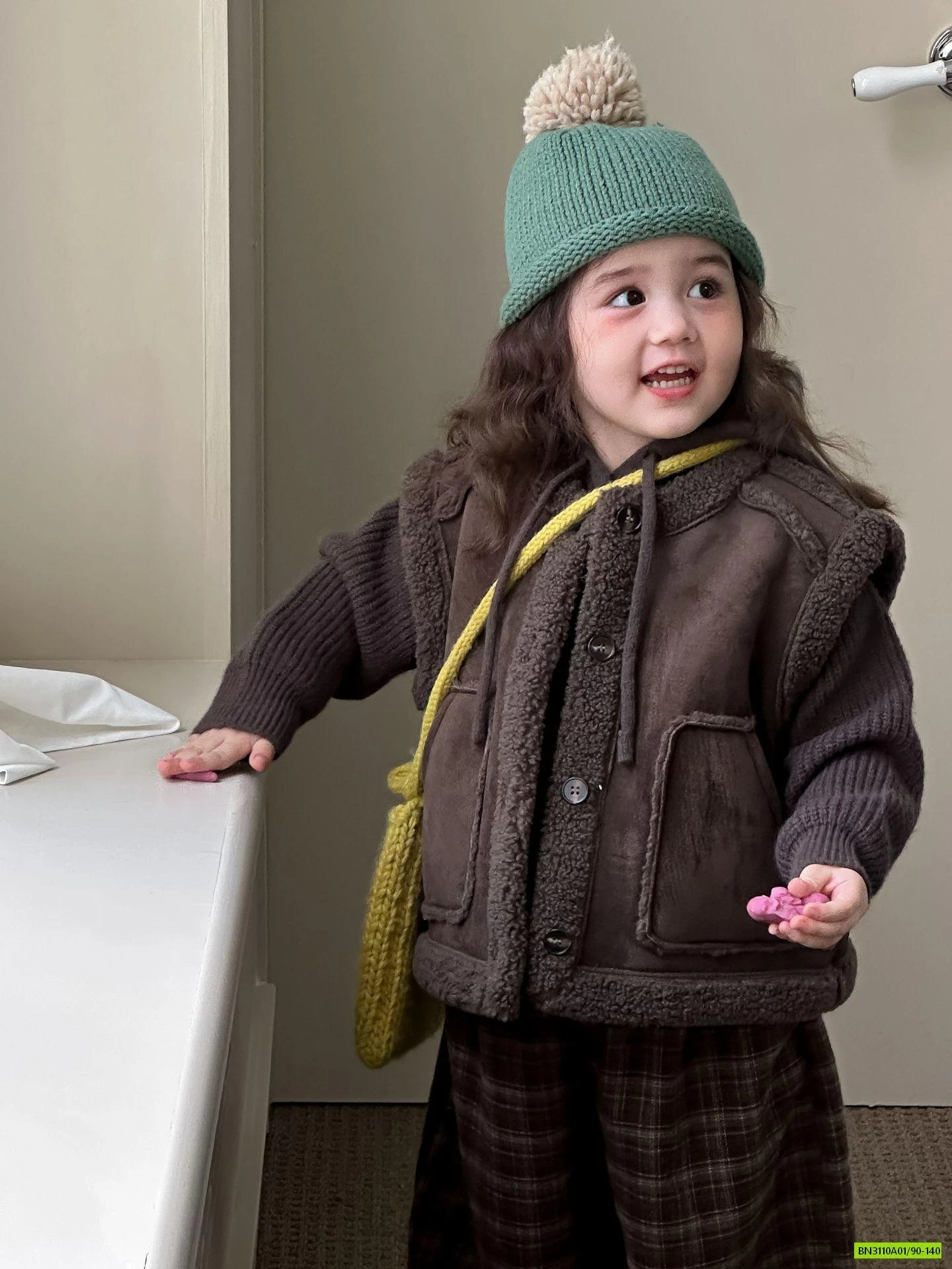 KHOÁC GILE LÔNG CỪU VINTAGE