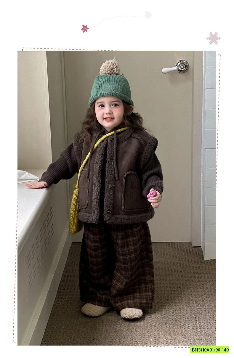 KHOÁC GILE LÔNG CỪU VINTAGE