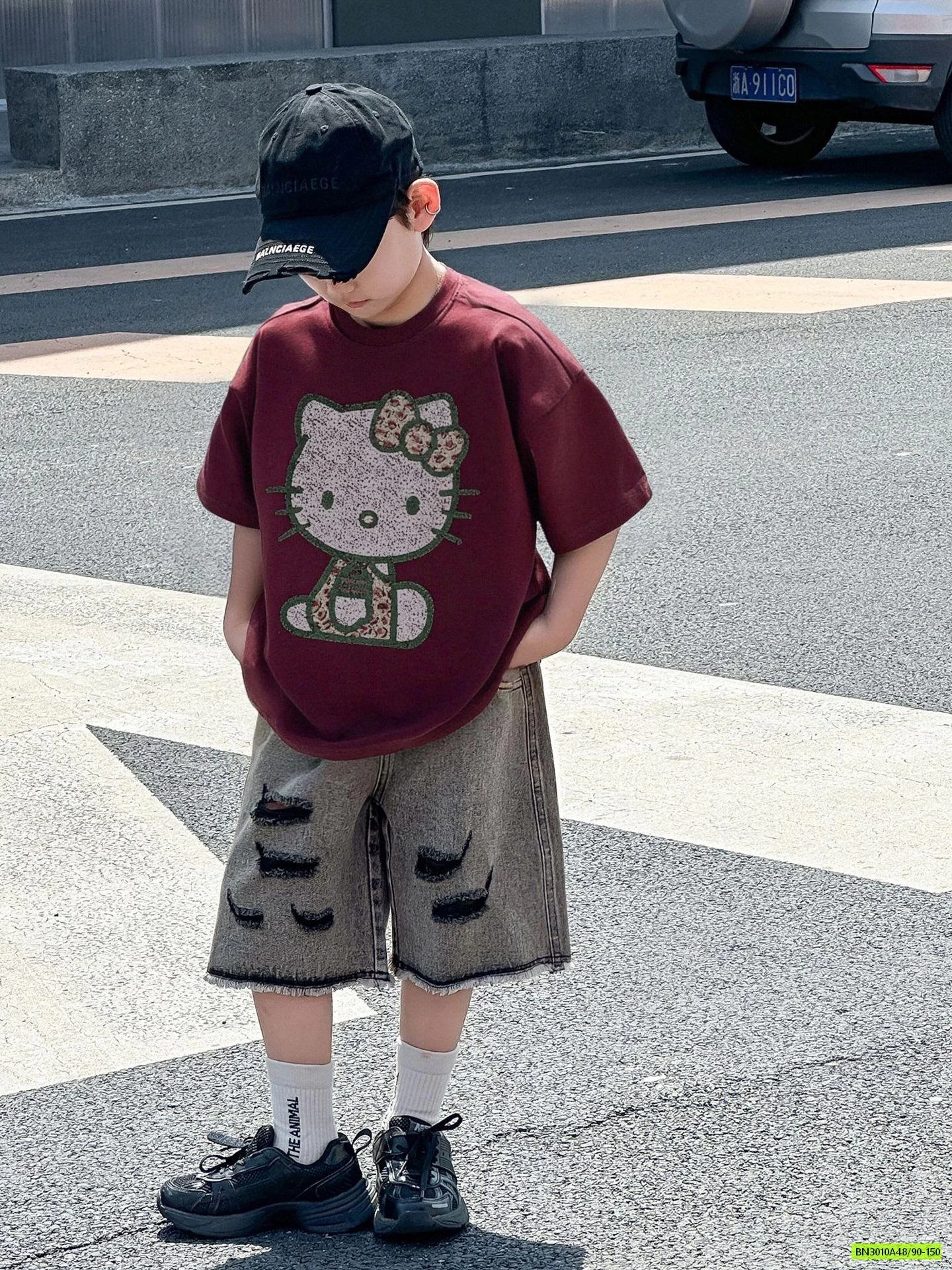 ÁO THUN ĐỎ KITTY