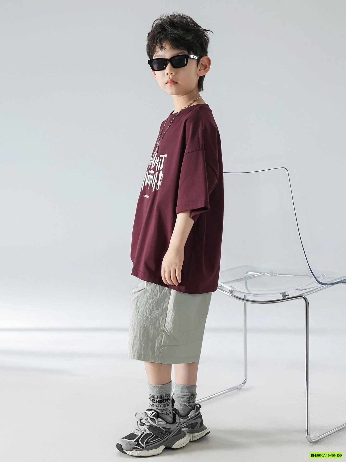 ÁO THUN ĐỎ TÍM MIX SHORT GIÓ