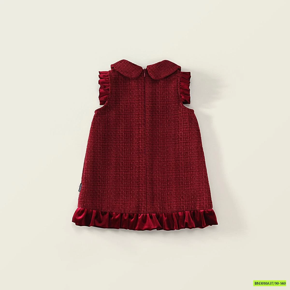 ĐẦM DẠ ĐỎ LÓT NHUNG PREMIUM