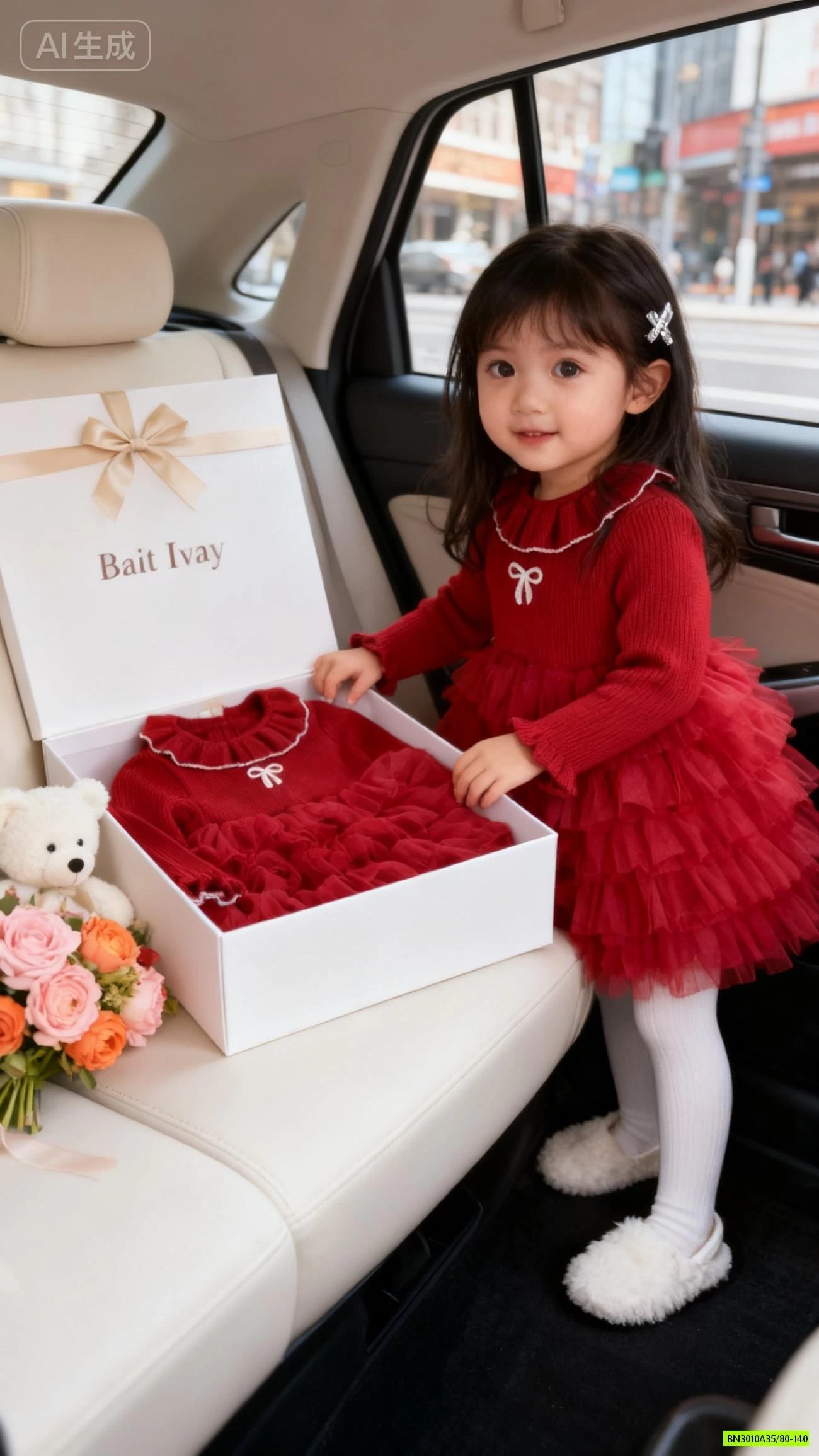 ĐẦM LEN TUTU ĐỎ CHERRYCOCO