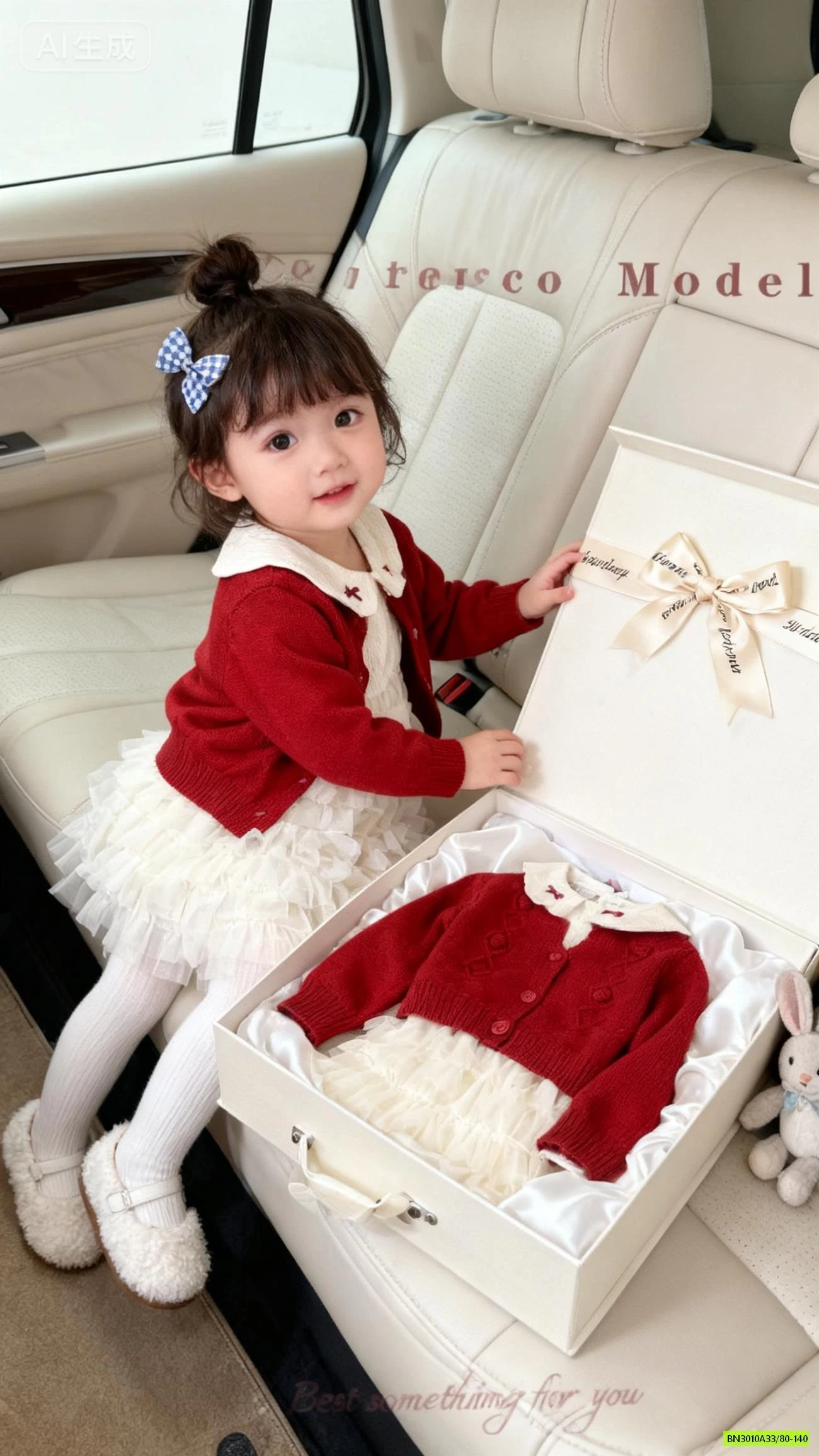 SÉT VÁY+CARDIGAN ĐỎ CHERRYCOCO