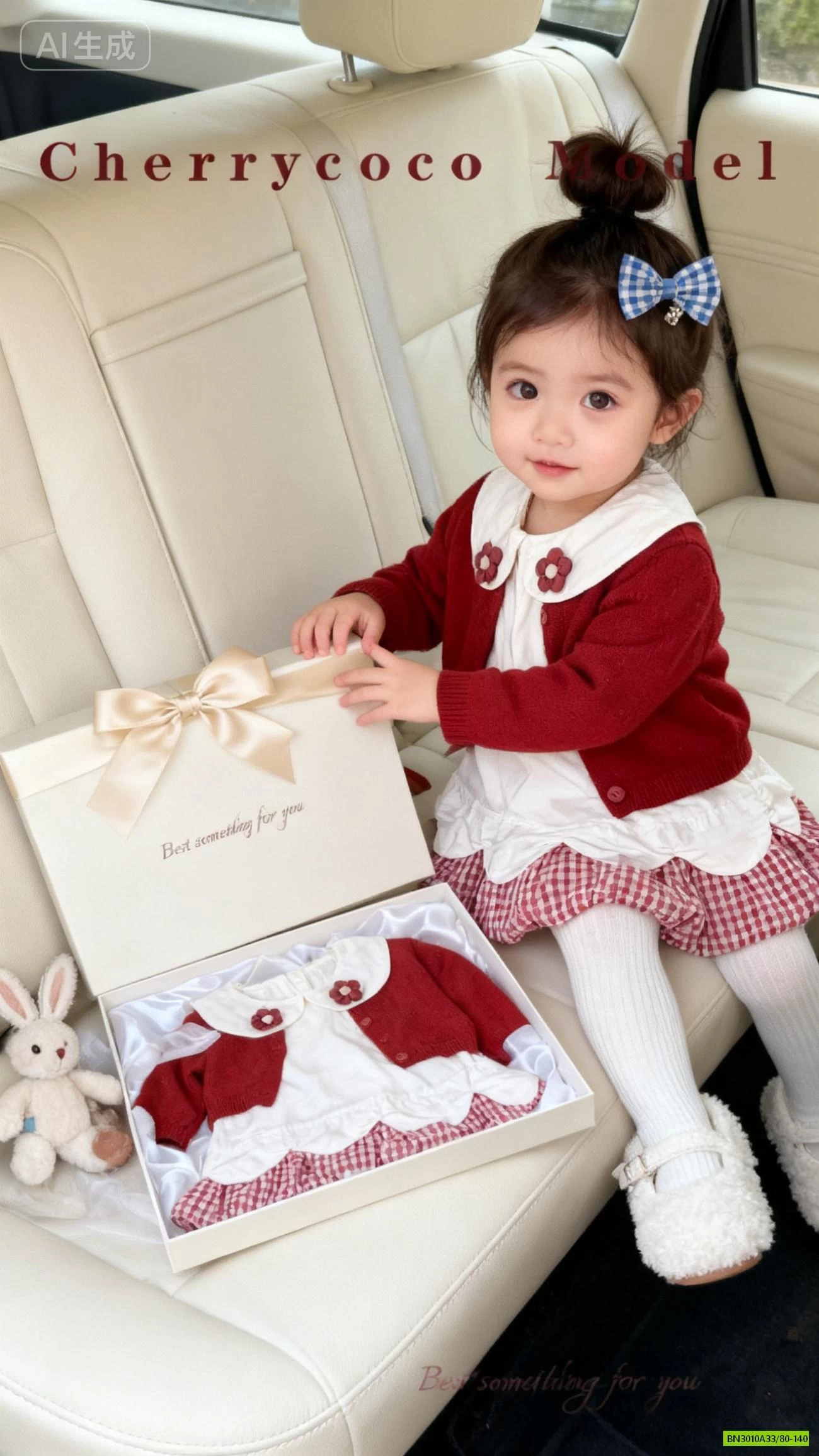 SÉT VÁY+CARDIGAN ĐỎ CHERRYCOCO