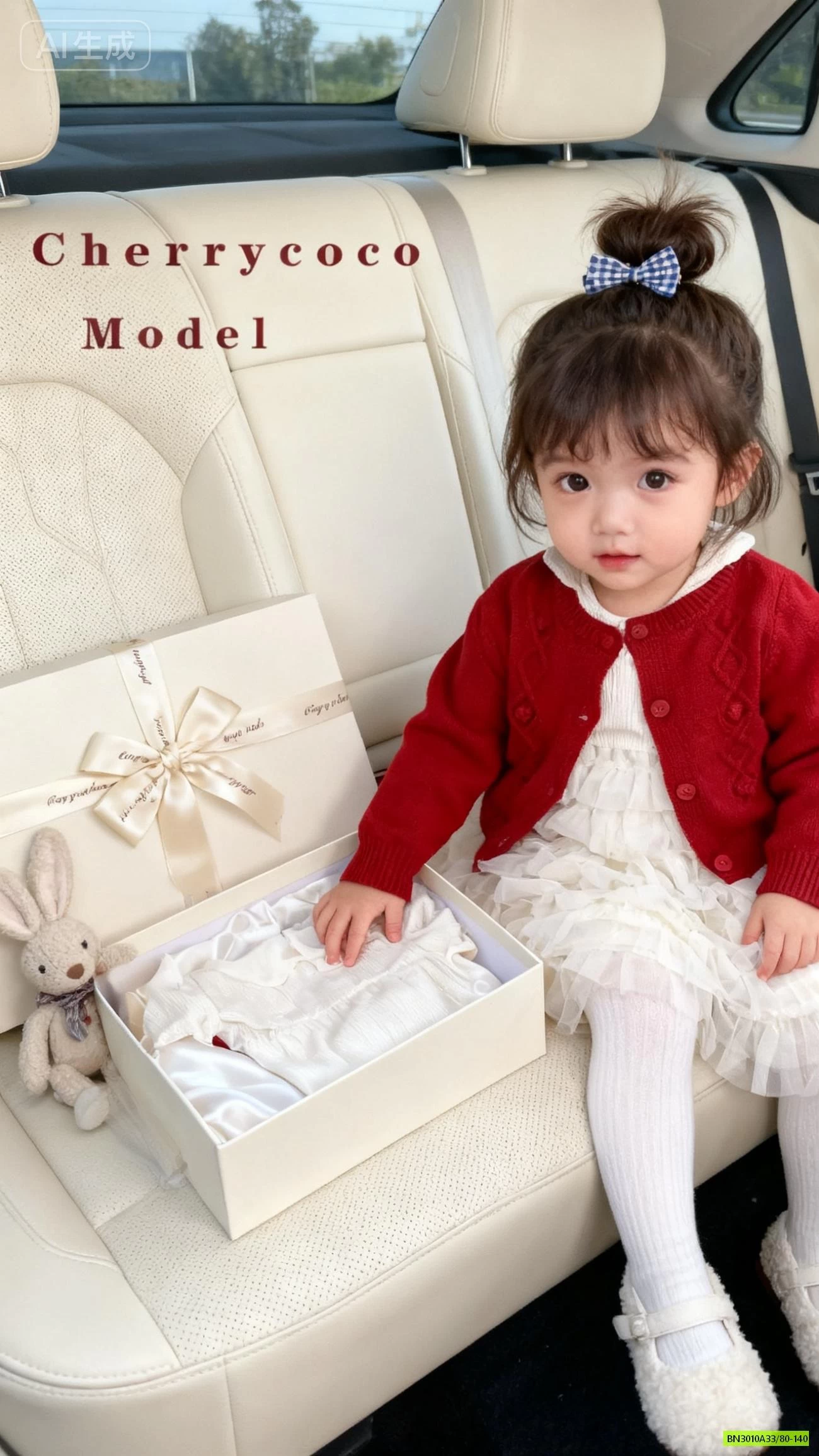 SÉT VÁY+CARDIGAN ĐỎ CHERRYCOCO