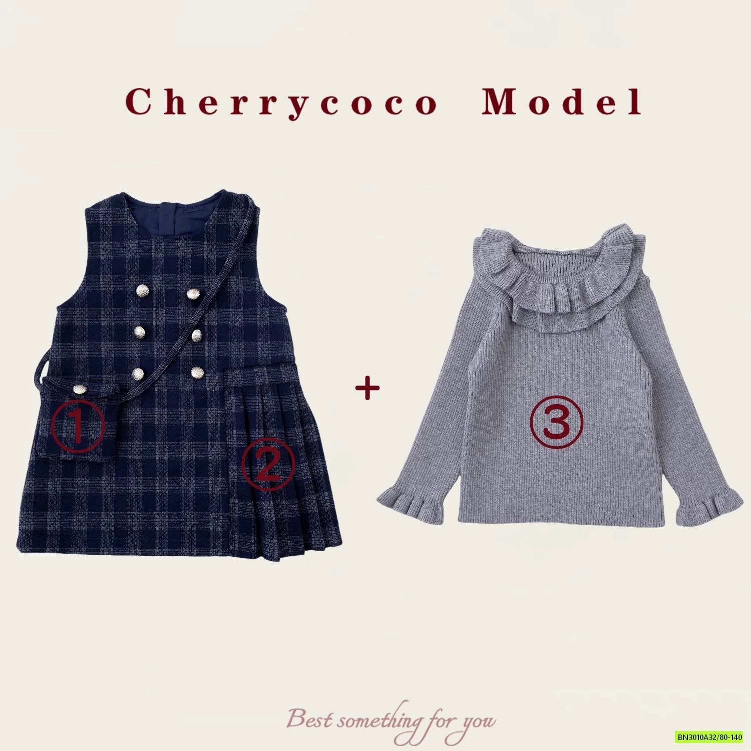 SÉT ĐẦM DẠ CARO CHERRYCOCO