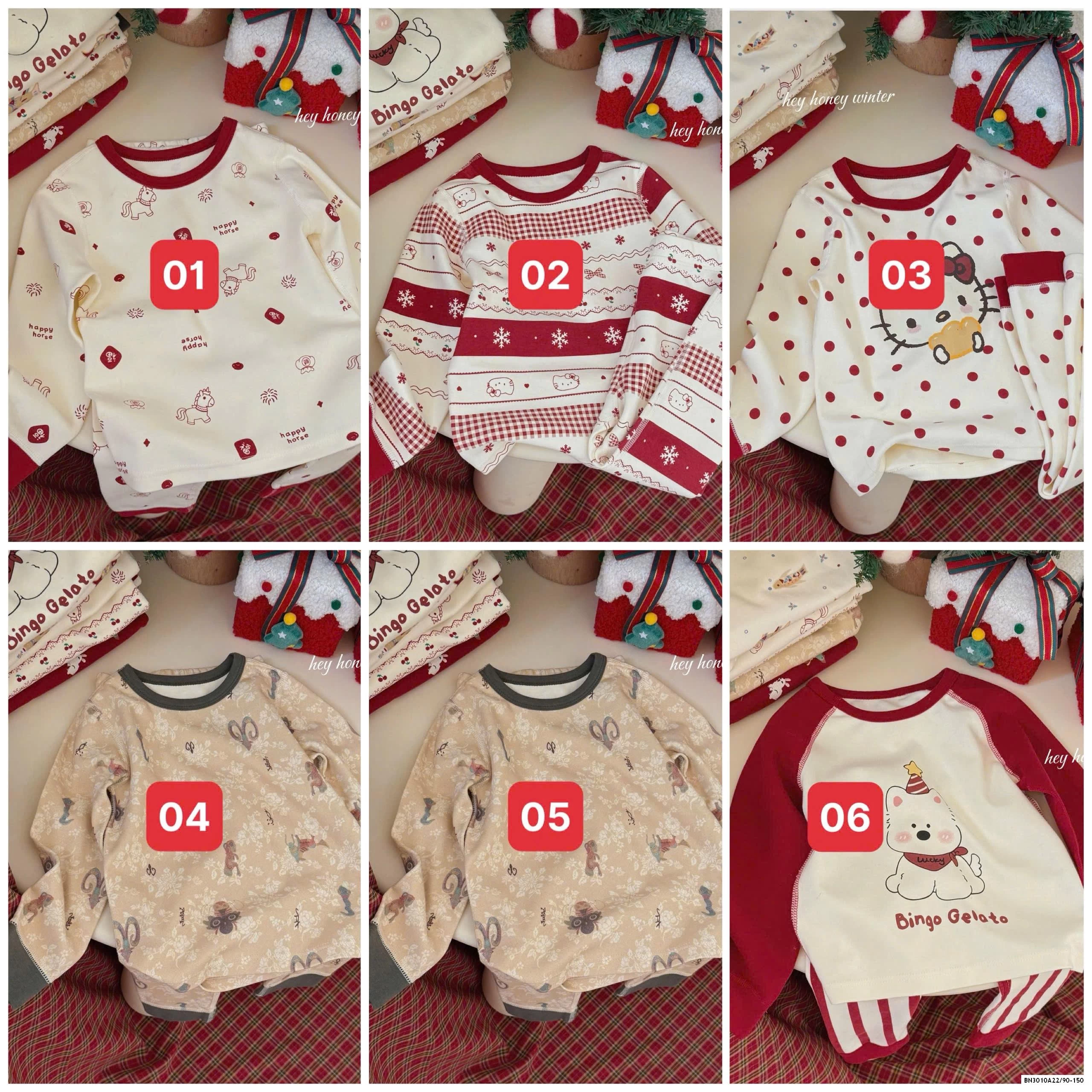 BỘ COTTON LADY GIÁNG SINH