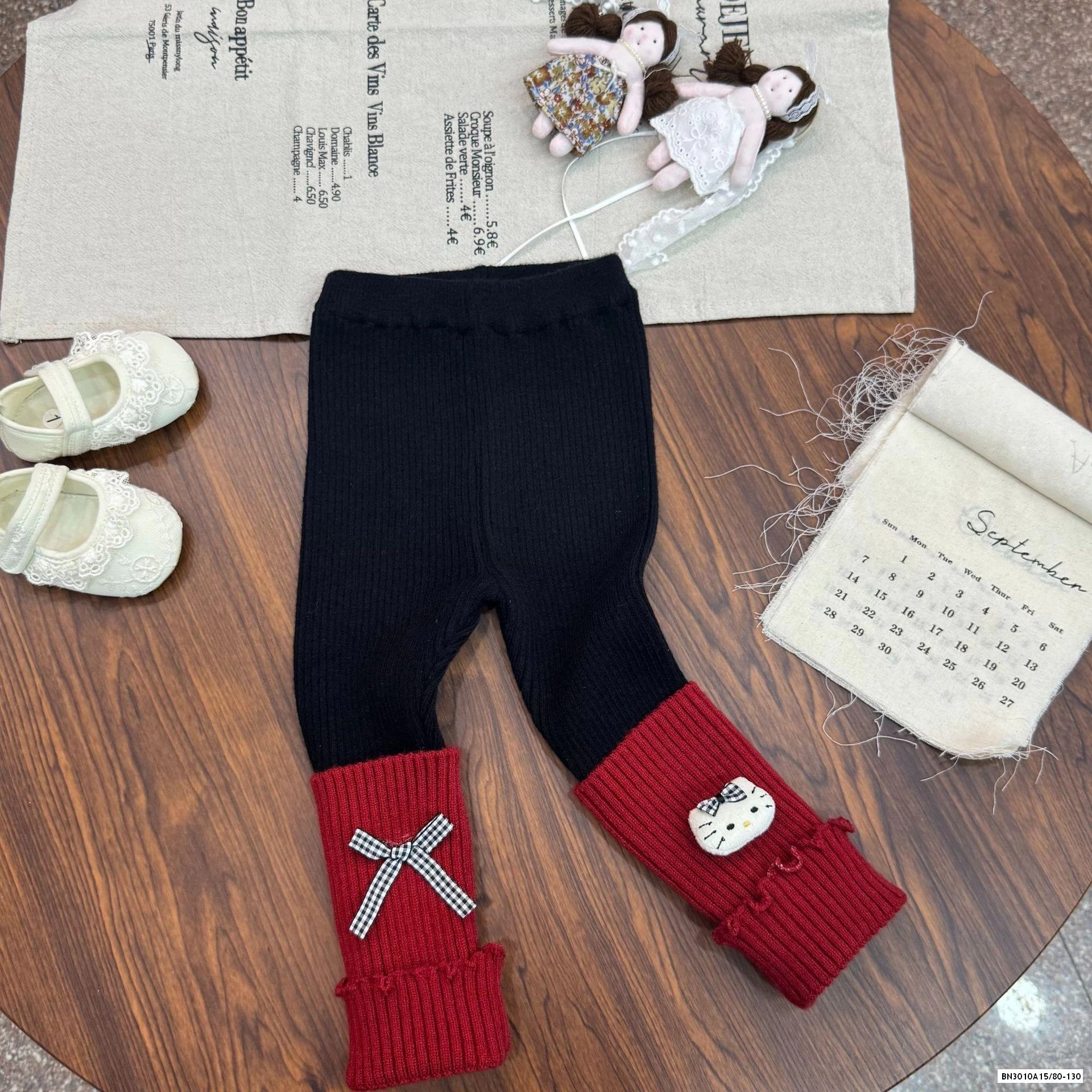 LEGGING 2 MÀU KITTY