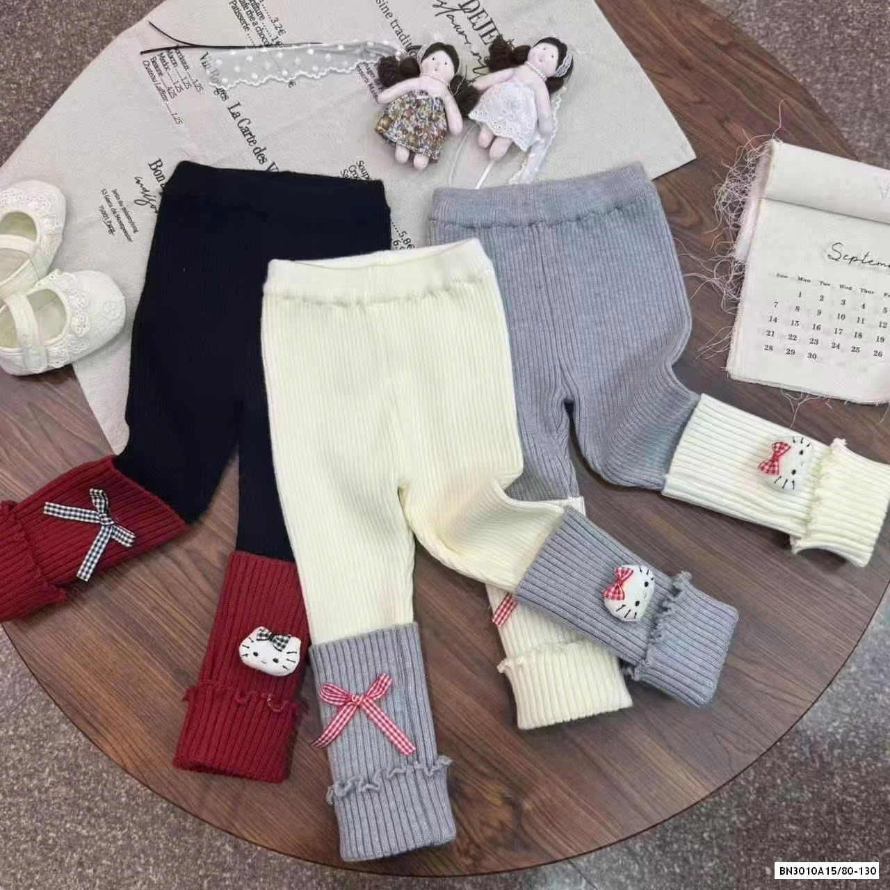 LEGGING 2 MÀU KITTY