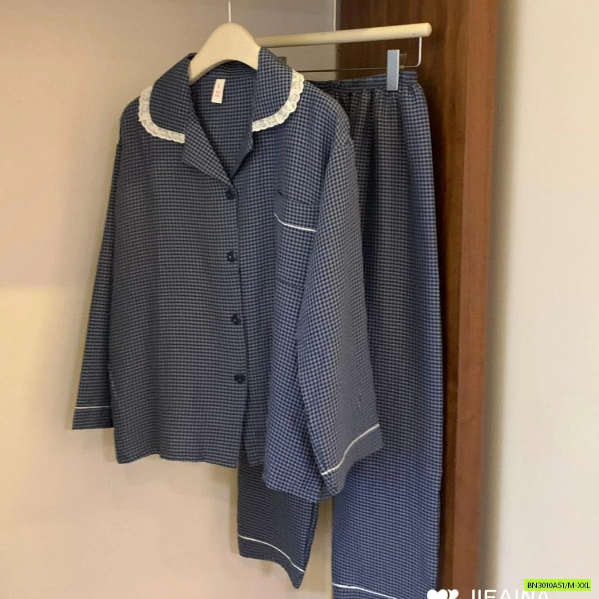 PIZAMA ĐŨI CARO JIEAINA