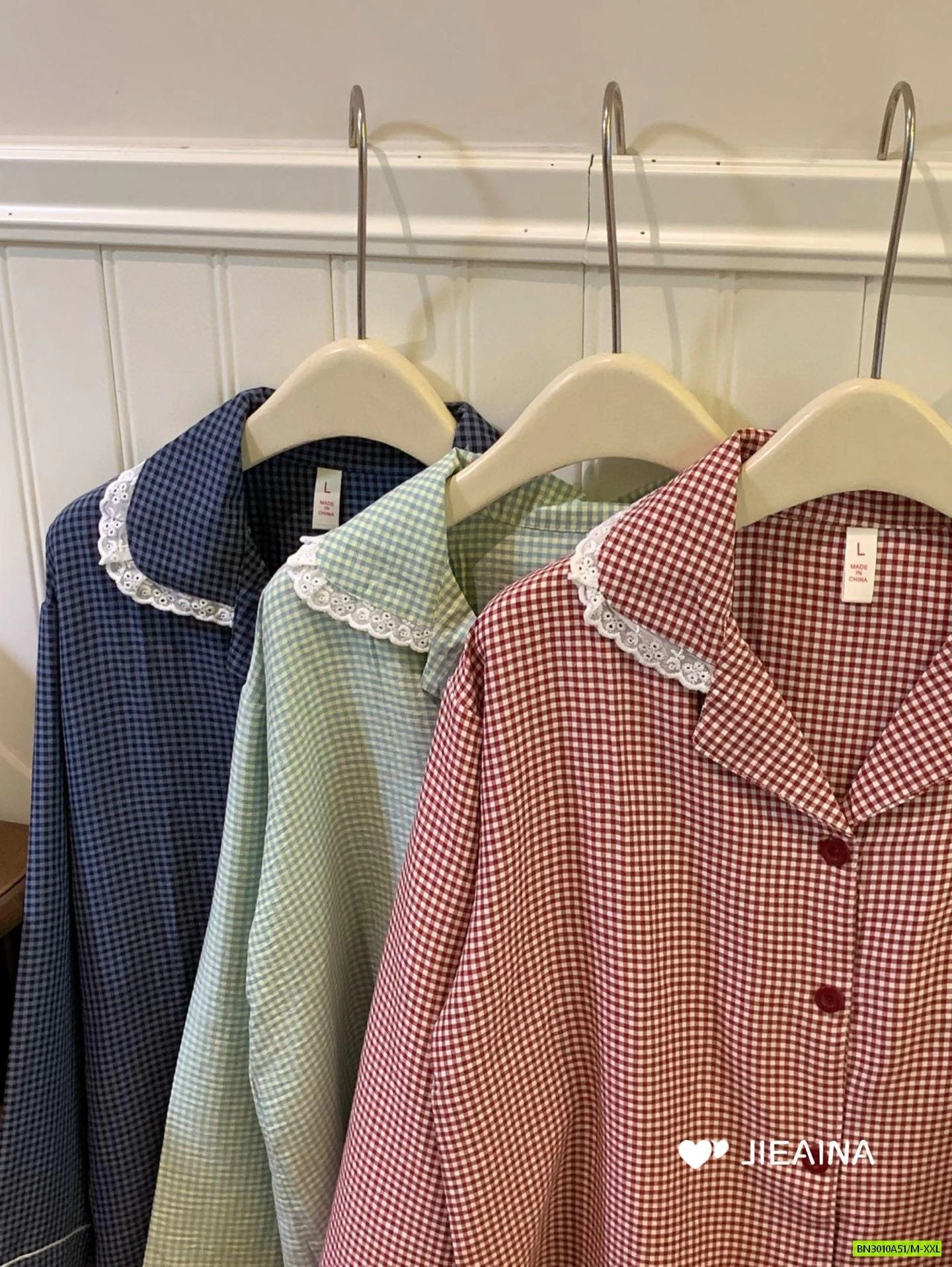 PIZAMA ĐŨI CARO JIEAINA