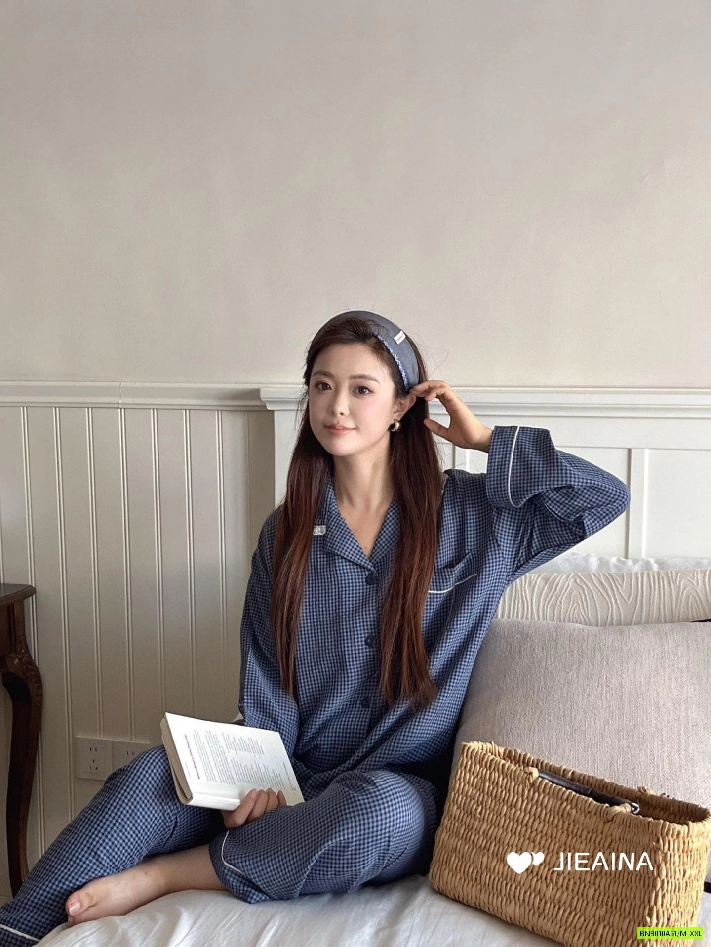 PIZAMA ĐŨI CARO JIEAINA