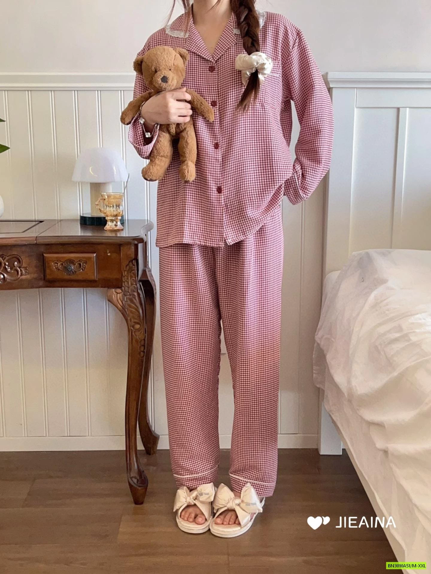 PIZAMA ĐŨI CARO JIEAINA