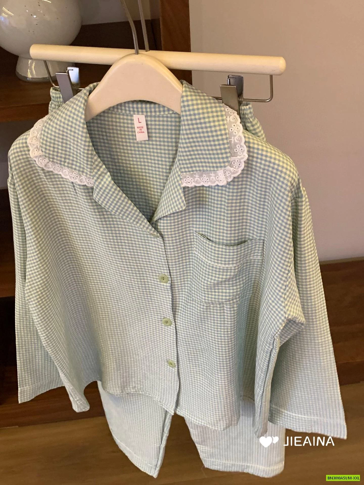 PIZAMA ĐŨI CARO JIEAINA