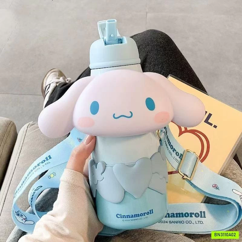 BÌNH NƯỚC GIỮ NHIỆT SANRIO CAO CẤP
