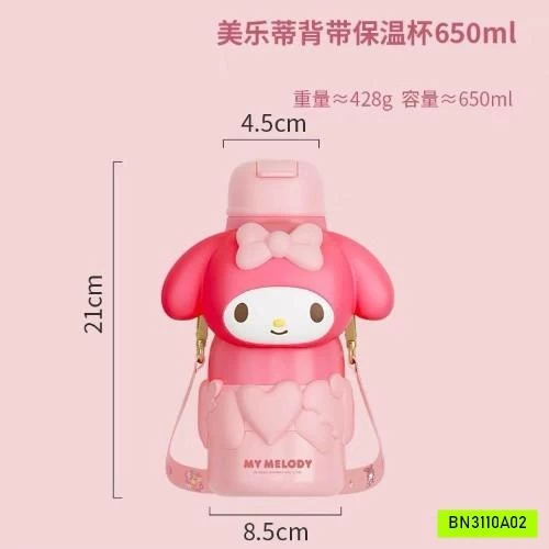BÌNH NƯỚC GIỮ NHIỆT SANRIO CAO CẤP