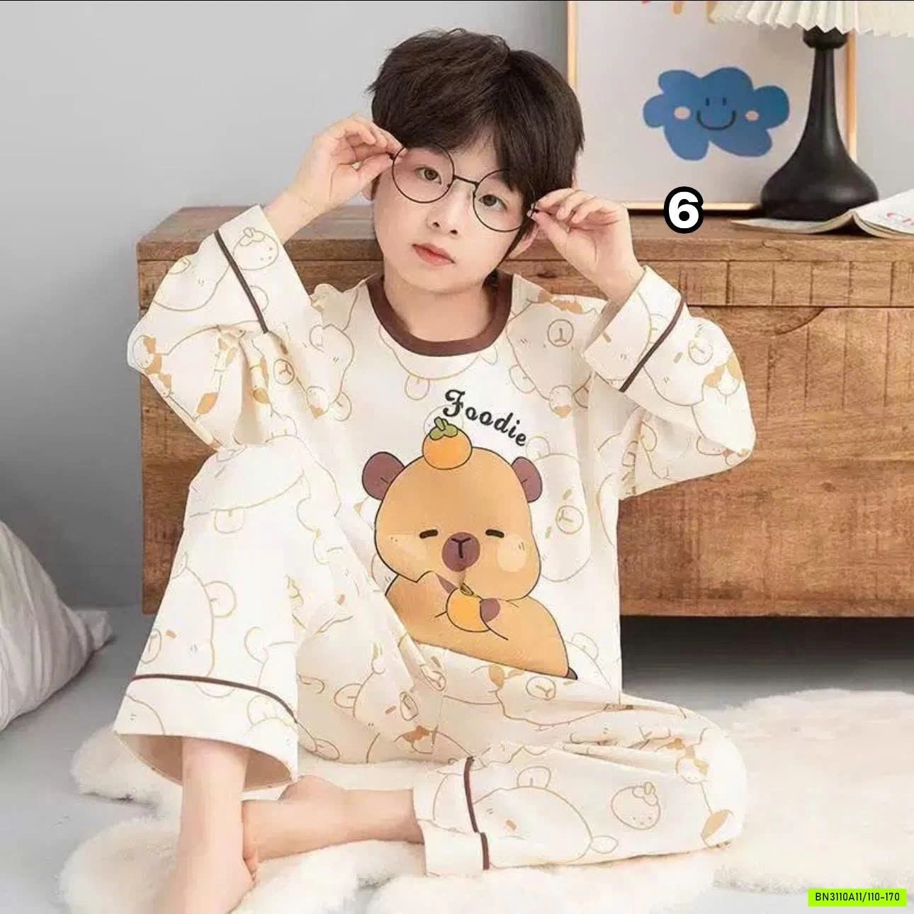 BỘ MẶC NHÀ BÉ TRAI SZ ĐẠI