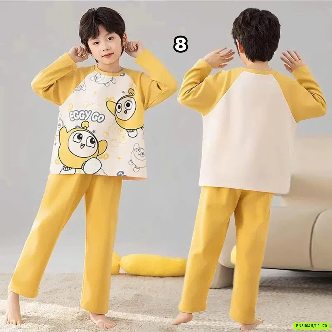 BỘ MẶC NHÀ BÉ TRAI SZ ĐẠI