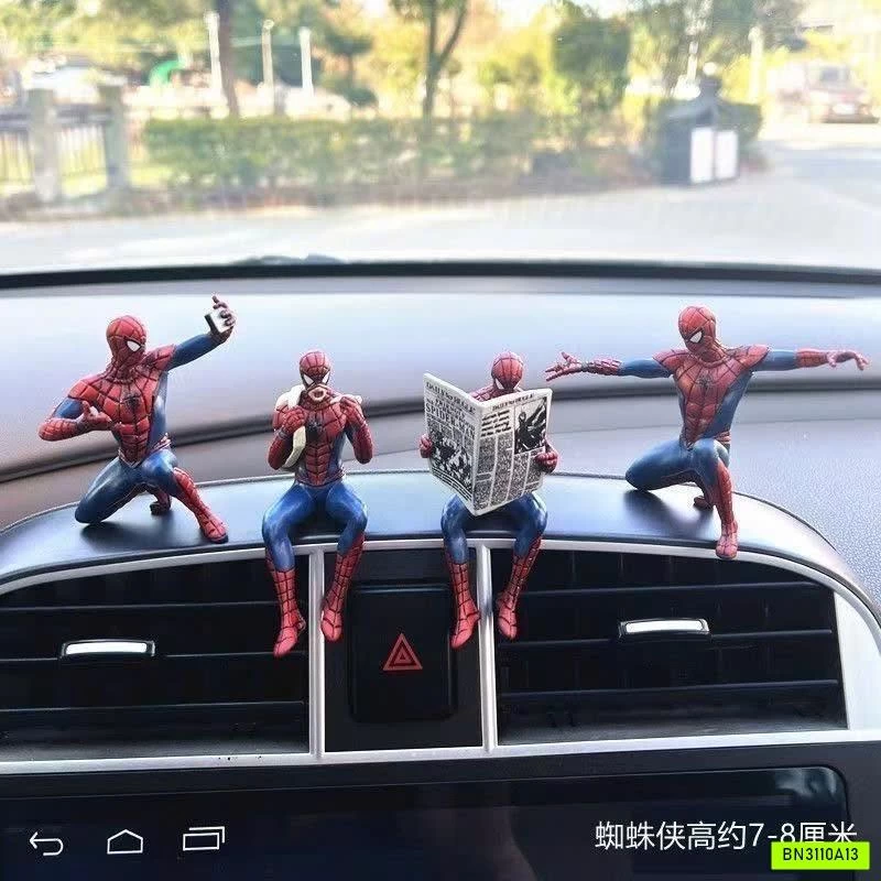 SET 4 MÔ HÌNH SPIDERMAN DECOR TRANG TRÍ
