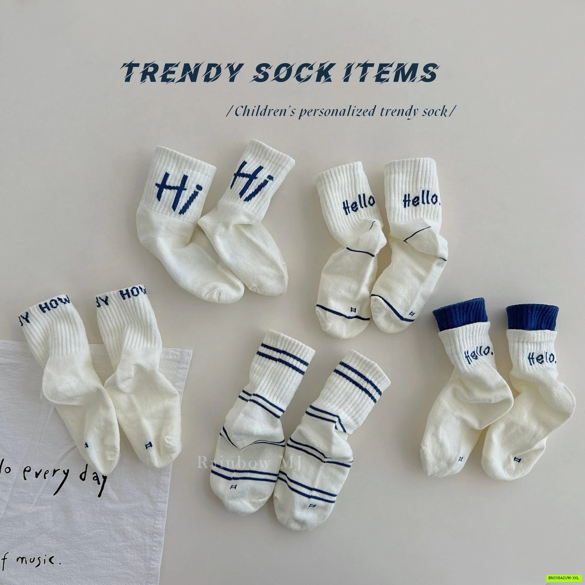 SÉT 5Đ TẤT CHỮ HÀN QUỐC