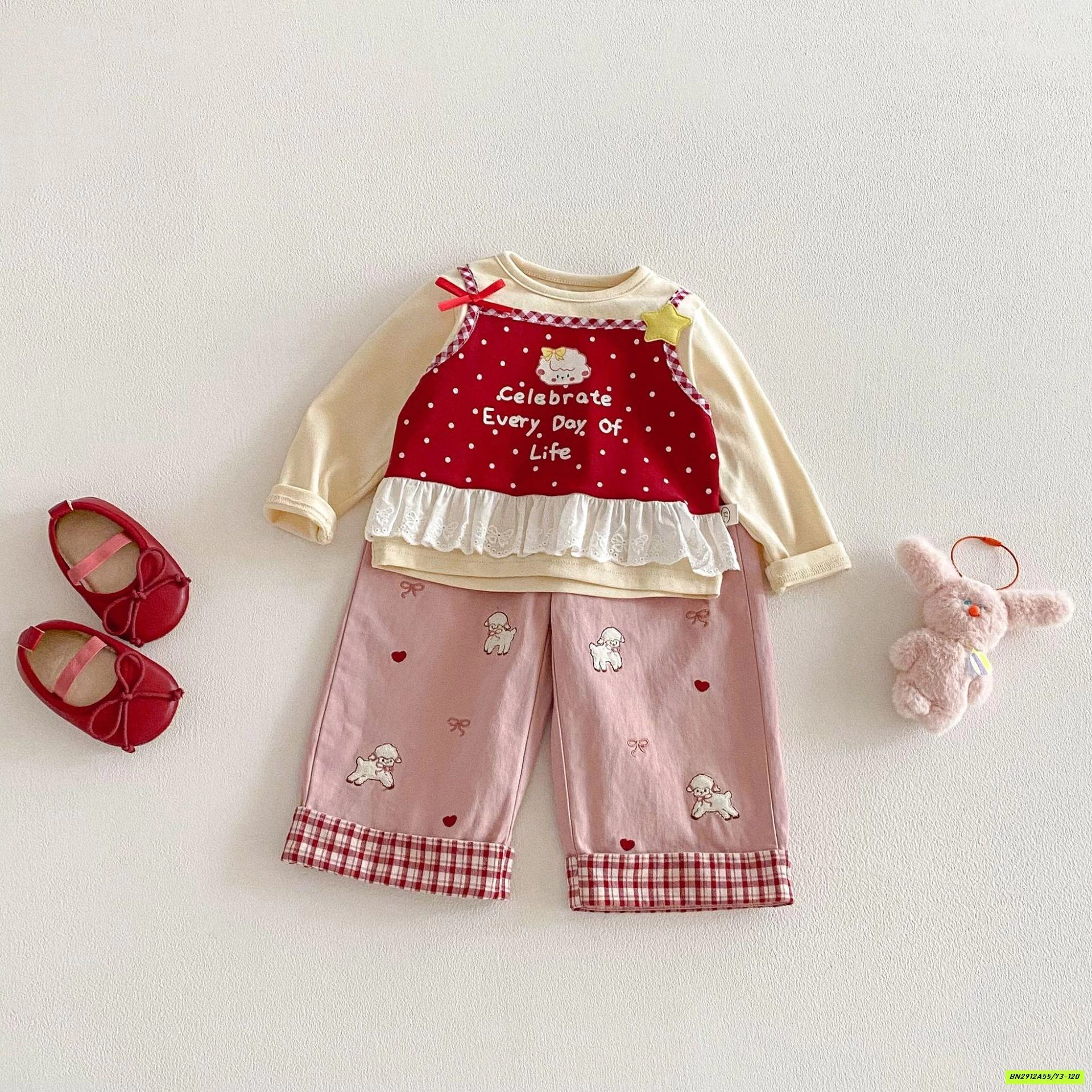 SÉT ÁO DỄ THƯƠNG MIX QUẦN KITTY