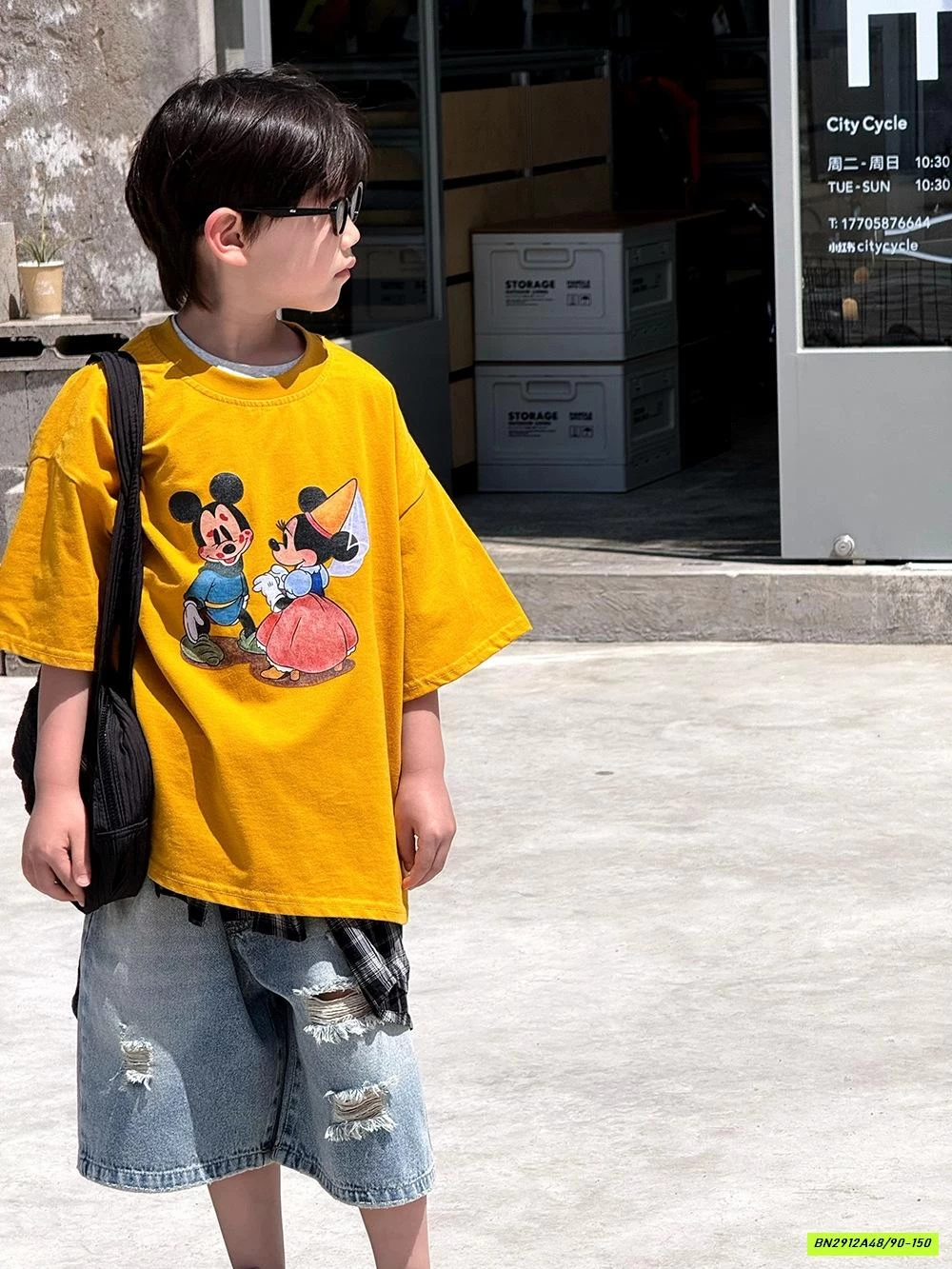 ÁO THUN MICKEY VÀNG