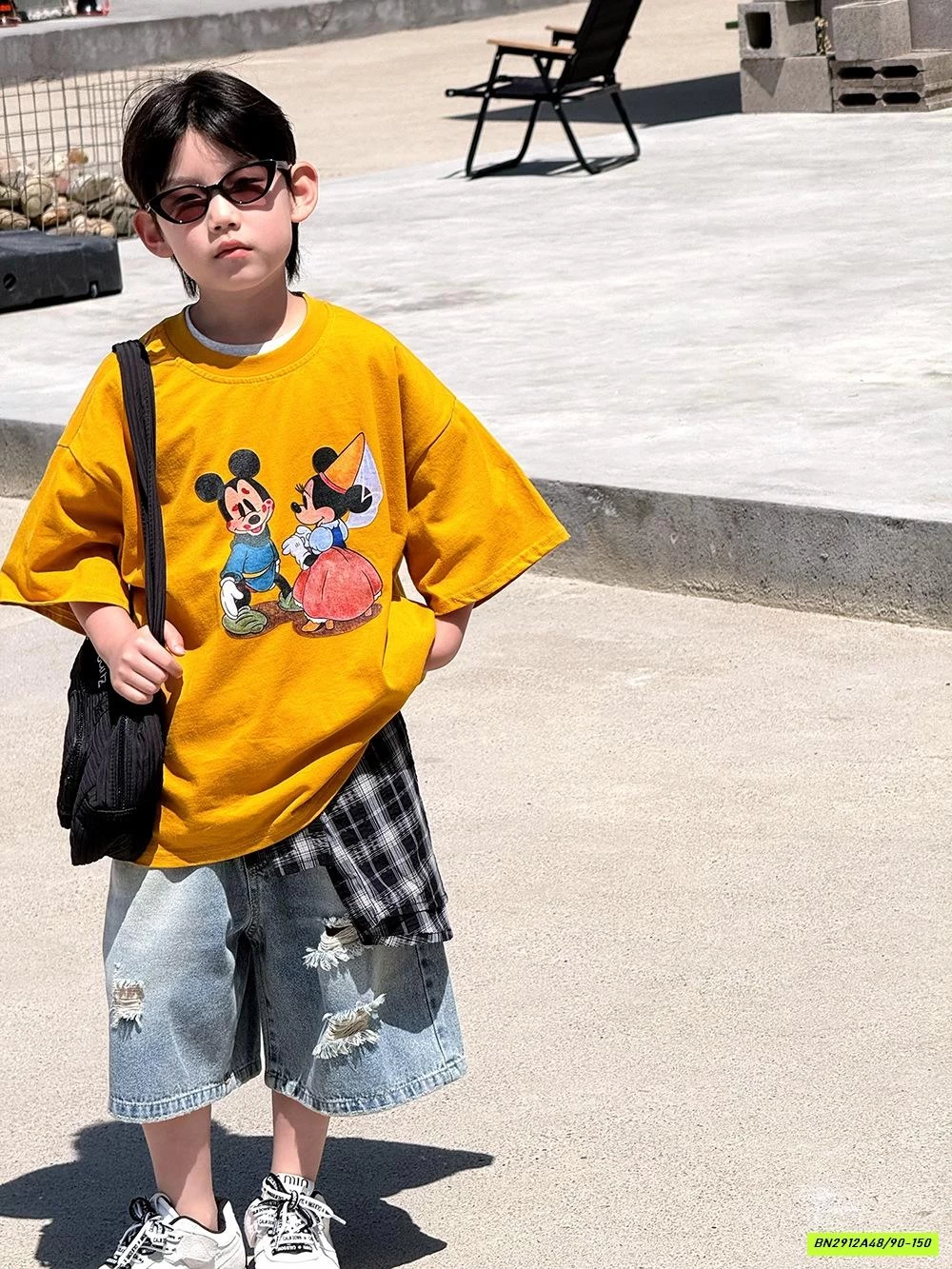 ÁO THUN MICKEY VÀNG