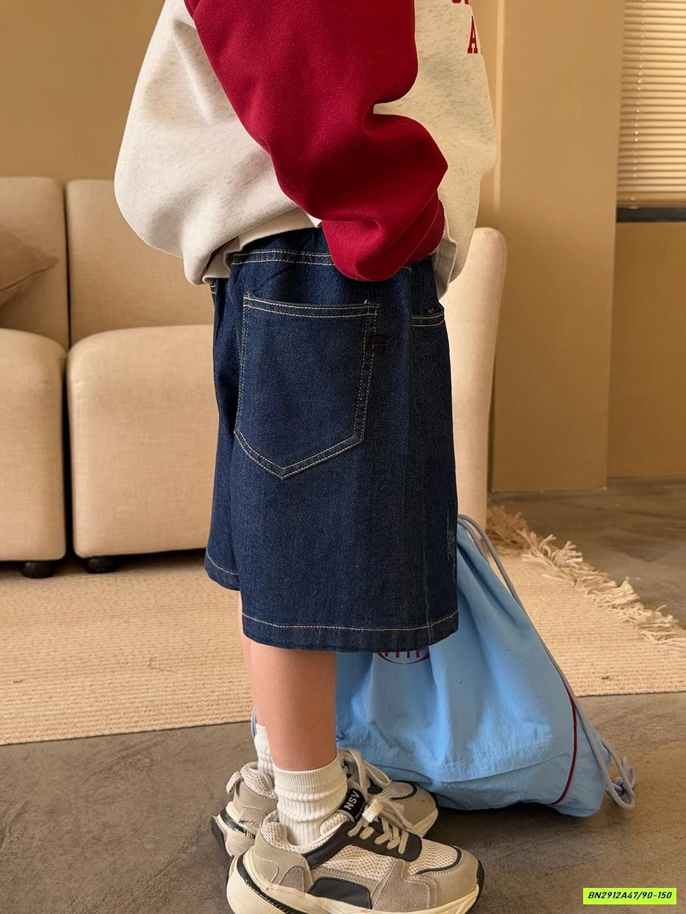 SHORT JEANS BẠC GỐI BASIC