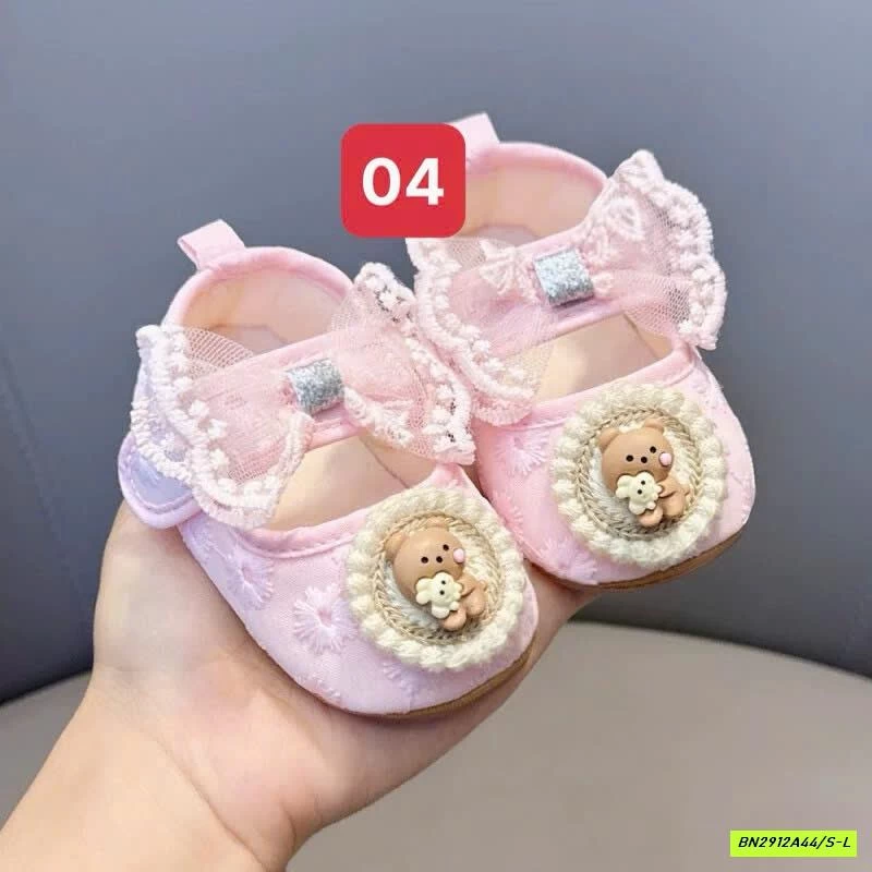 GIÀY TẬP ĐI TONE HỒNG ĐÁNG YÊU