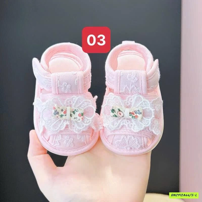 GIÀY TẬP ĐI TONE HỒNG ĐÁNG YÊU