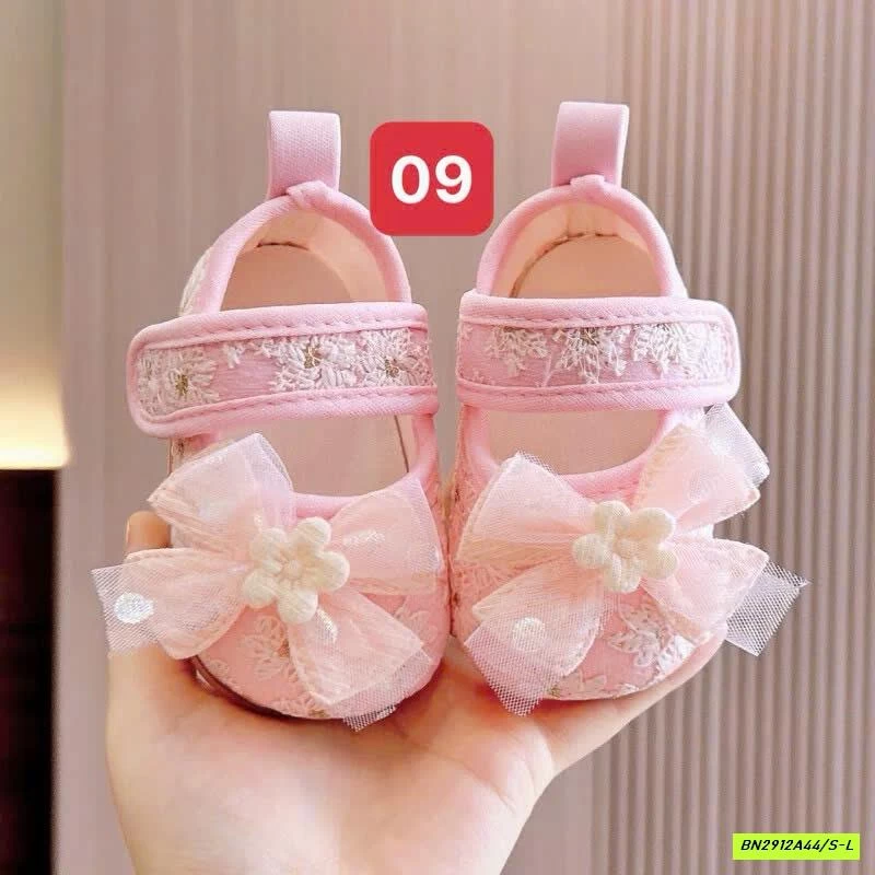 GIÀY TẬP ĐI TONE HỒNG ĐÁNG YÊU