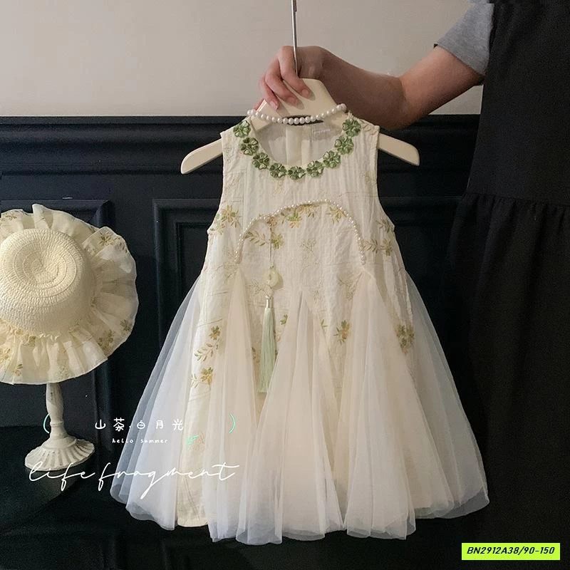 ĐẦM VOAN CỔ TRANG CÁCH TÂN BLUETOWN