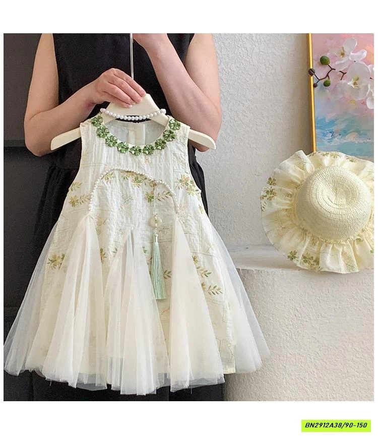 ĐẦM VOAN CỔ TRANG CÁCH TÂN BLUETOWN