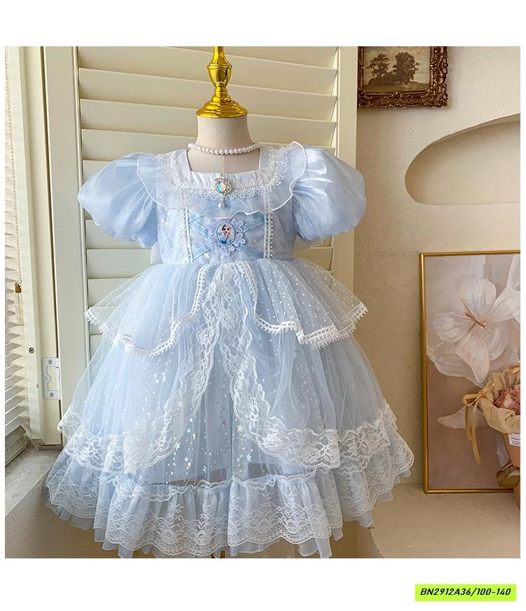 ĐẦM CÔNG CHÚA ELSA BLUETOWN