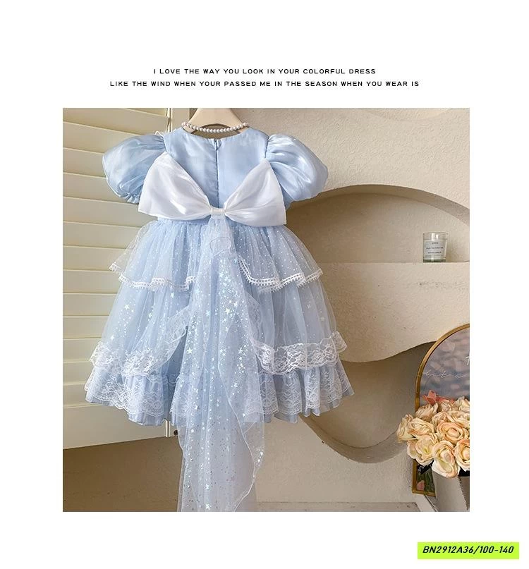 ĐẦM CÔNG CHÚA ELSA BLUETOWN