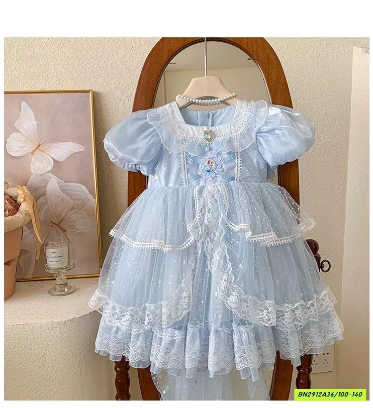 ĐẦM CÔNG CHÚA ELSA BLUETOWN