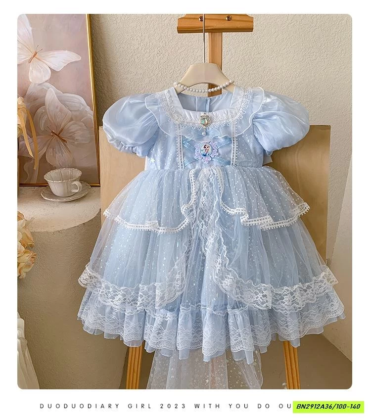 ĐẦM CÔNG CHÚA ELSA BLUETOWN