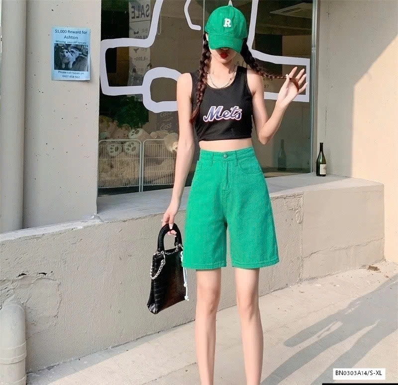 QUẦN SHORT LỬNG CẠP CAO