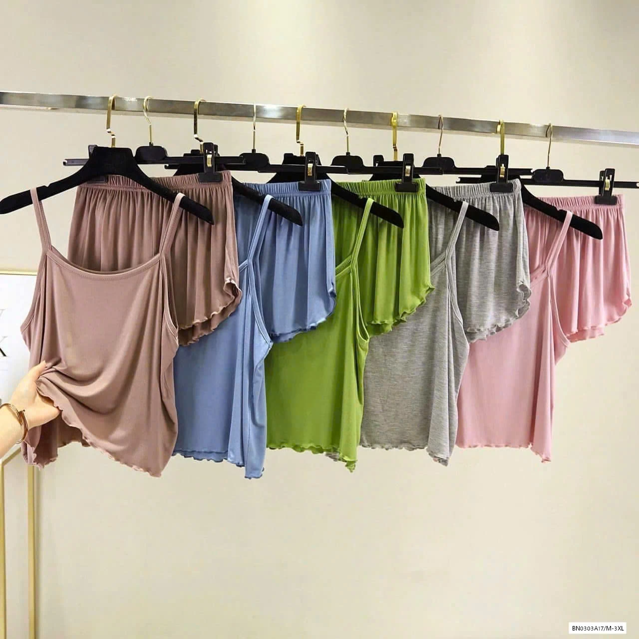 BỘ NGỦ 2 DÂY VIỀN BÈO