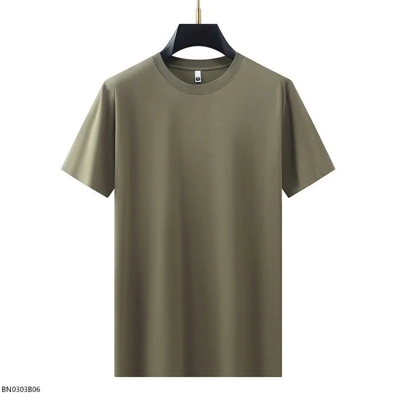 ÁO THUN NAM TRƠN CỔ TRÒN