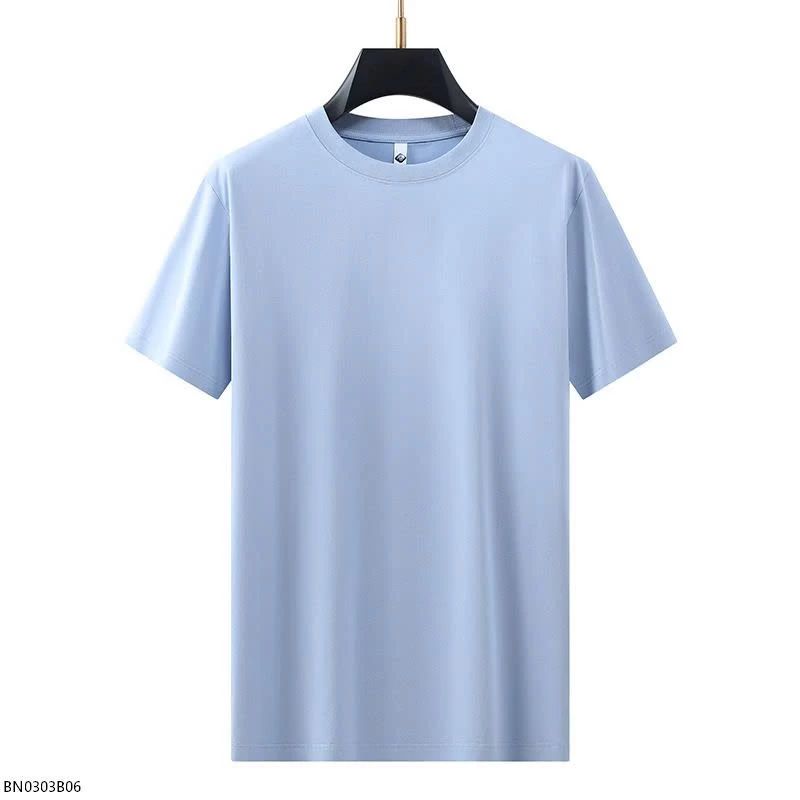 ÁO THUN NAM TRƠN CỔ TRÒN