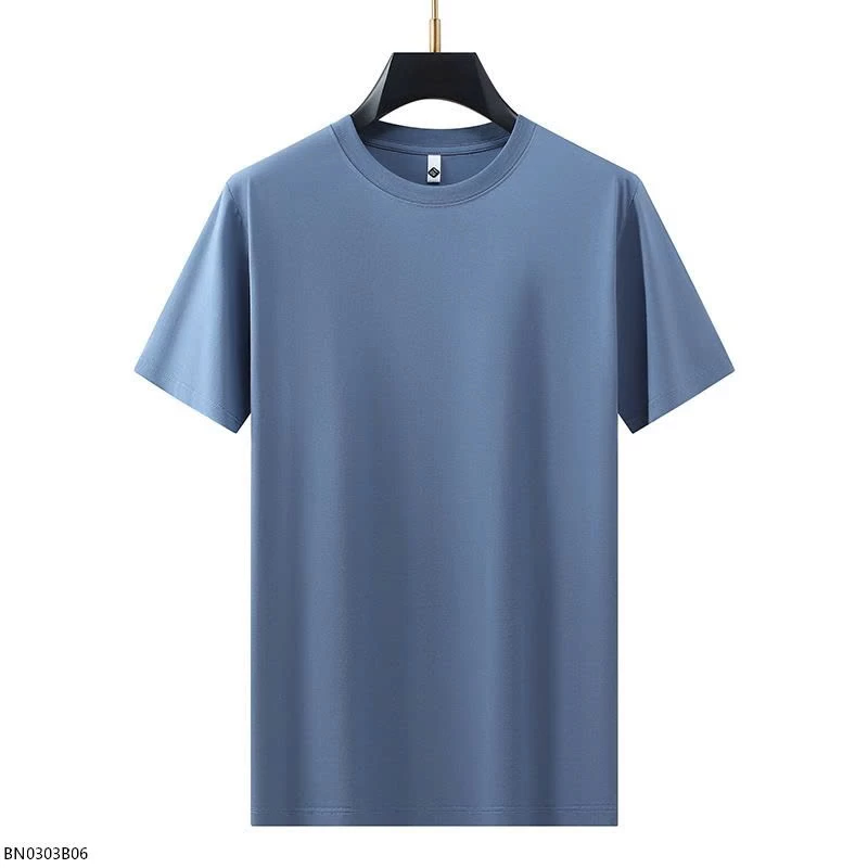 ÁO THUN NAM TRƠN CỔ TRÒN