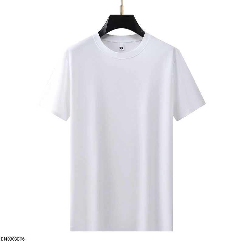 ÁO THUN NAM TRƠN CỔ TRÒN