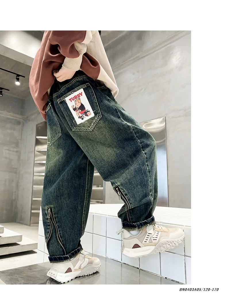 JEANS BAGGY TUBBY CÁ TÍNH