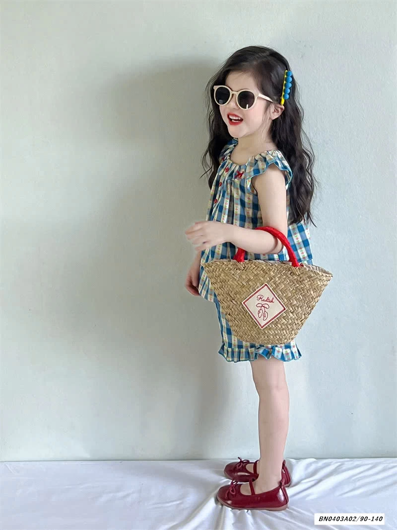 SÉT CARO XANH VIỀN BÈO