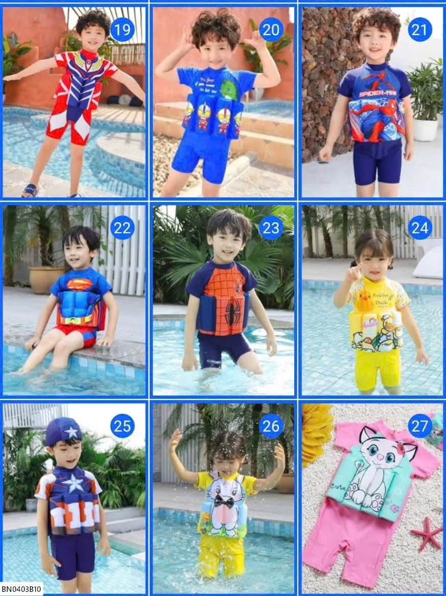 BỘ BƠI LIỀN PHAO HOẠT HÌNH