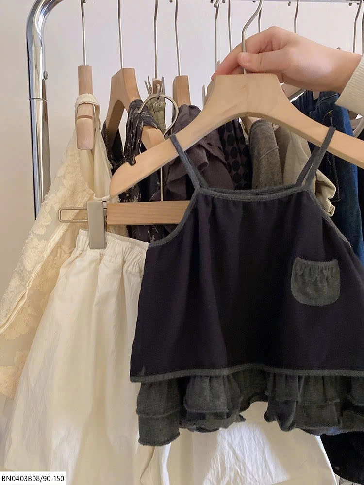 SÉT ÁO 2 DÂY QUẦN SUỐNG TRẮNG